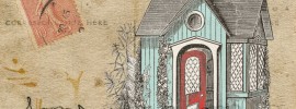 Vintage House Postcard Hope For Life